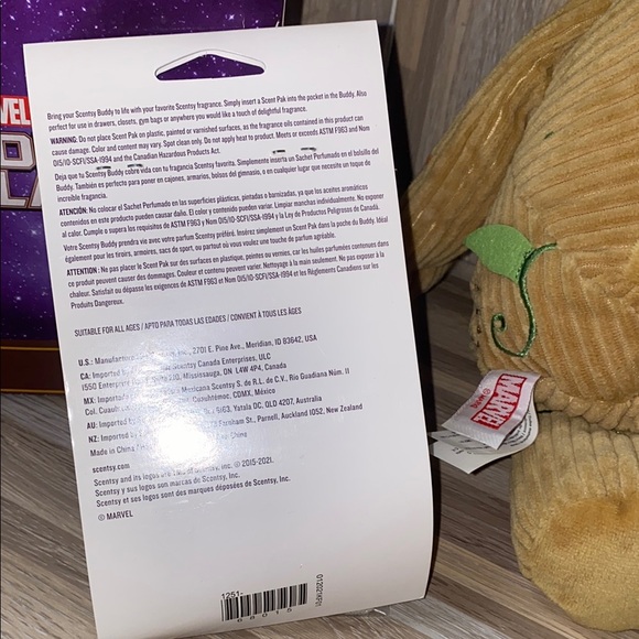 Groot Scenty Buddy plush marvel guardians of the galaxy Disney - Picture 7 of 10